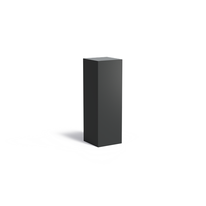 Sokkels Aluminium Antraciet 40 x 40 x 120cm LXBXH