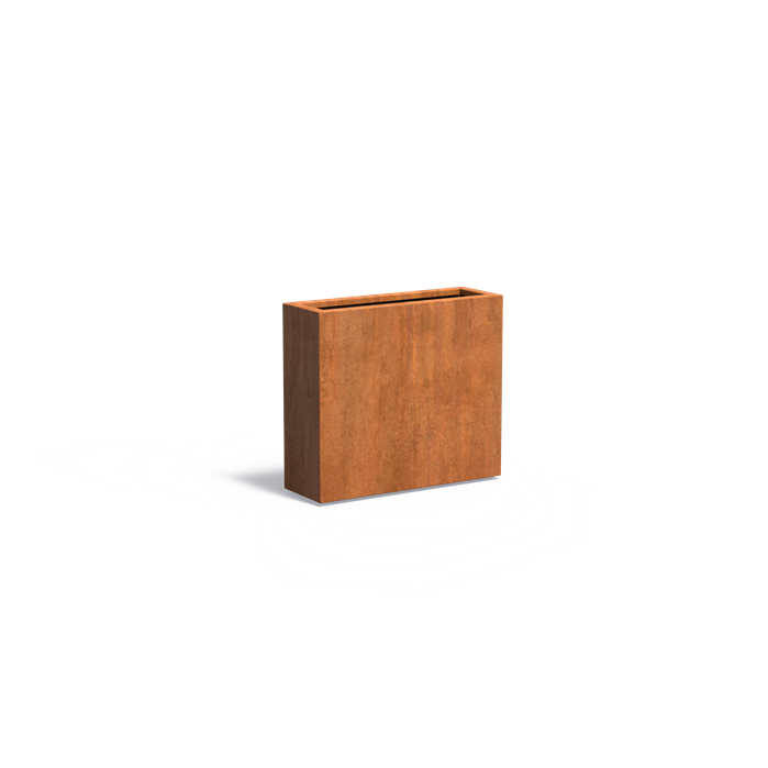 Plantenbak cortenstaal 90x30x80cm