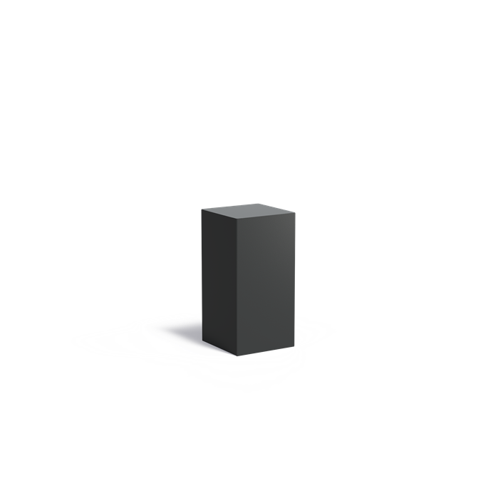 Sokkels Aluminium Antraciet 40 x 40 x 80cm LXBXH