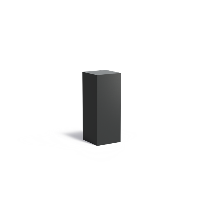 Sokkels Aluminium Antraciet 40 x 40 x 100cm LXBXH