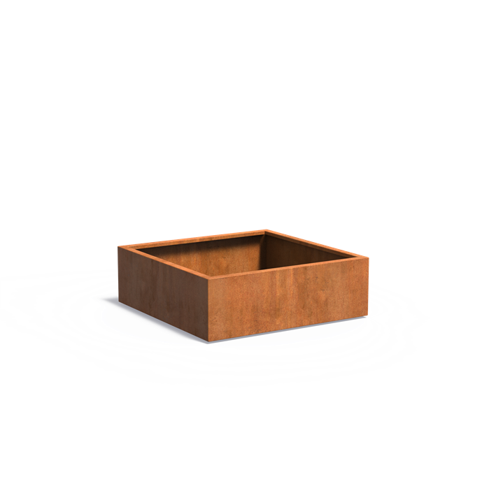 Plantenbak cortenstaal 120x120x40cm