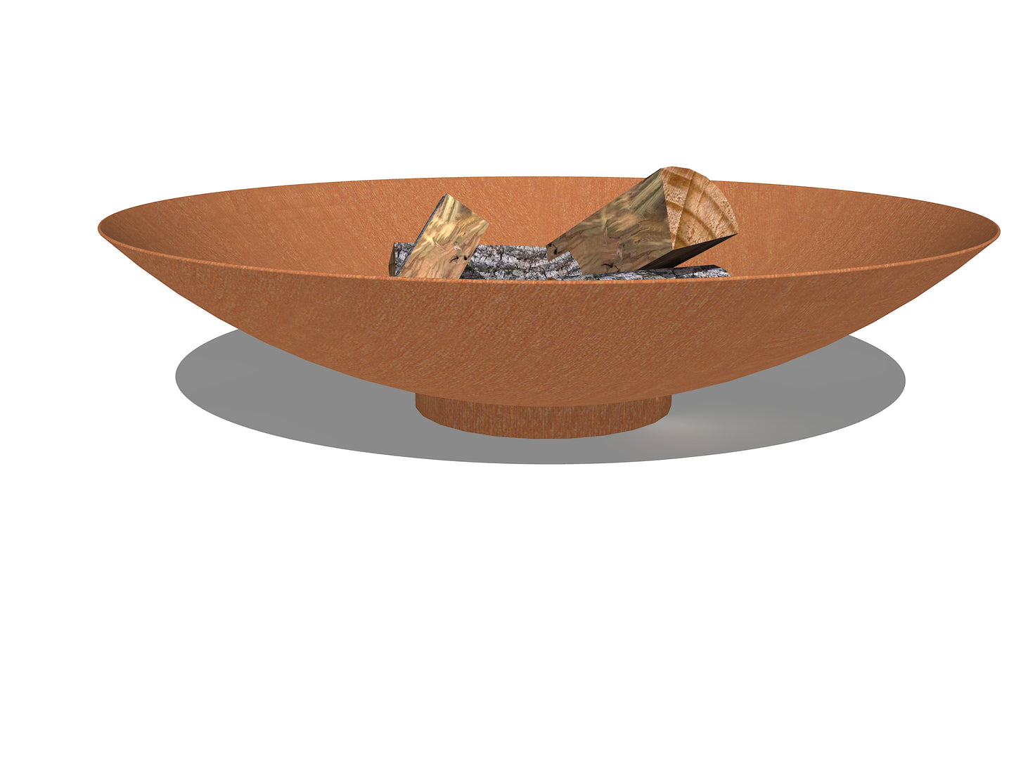 Vuurschaal Staal 120cm.